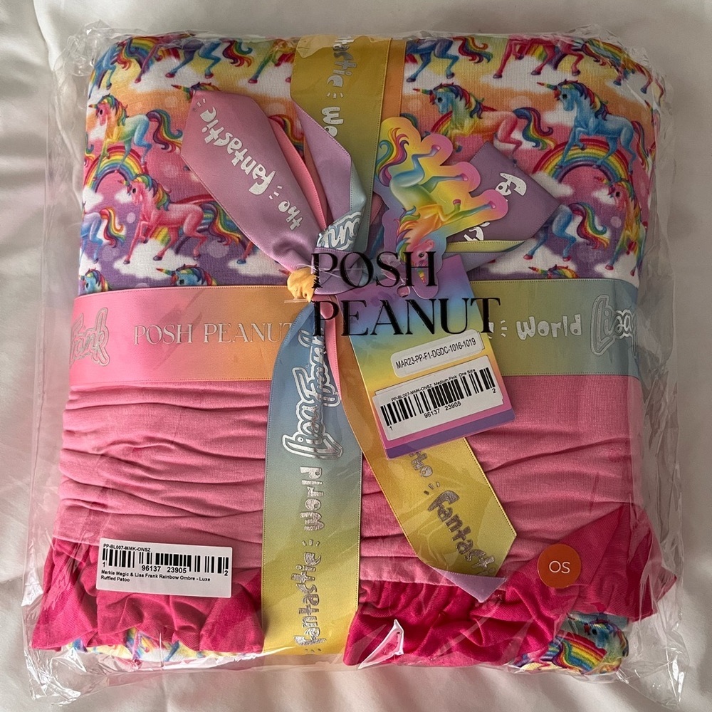 Lisa Frank x Posh Peanut Markie Luxe Patoo